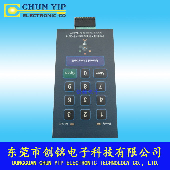 數字按鍵薄膜開關2 數字按鍵薄膜開關2